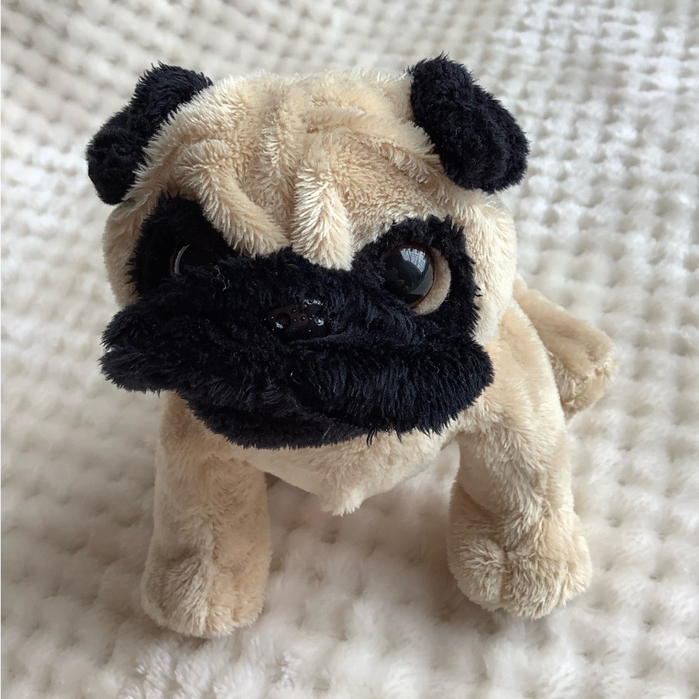 Ganz Webkinz Plush Pug Puppy Dog Stuffed Animal Toy No code - Picture 6 of 13